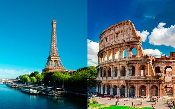 Combinado Paris Mercure 17 4* y Morgana Rome 4*