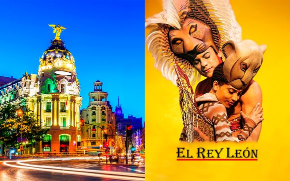 Musical El Rey León y hotel 4*