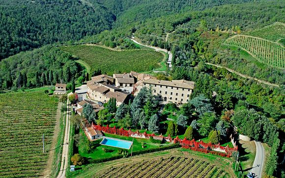 El Hotel Agriturismo Borgo Castelvecchi le abre sus puertas