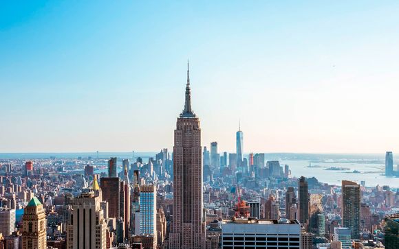Estilo contemporáneo junto a Broadway y el Empire State