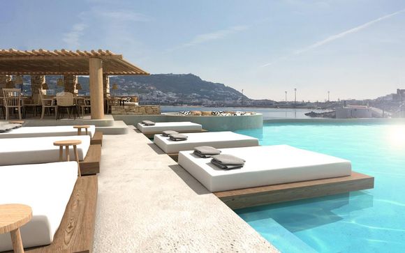 En Deluxe con vistas al mar