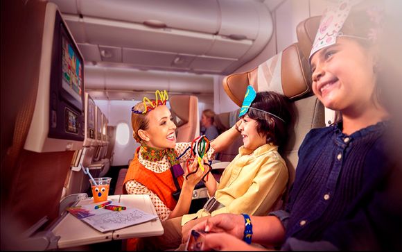 Vuela con Etihad en Economy
