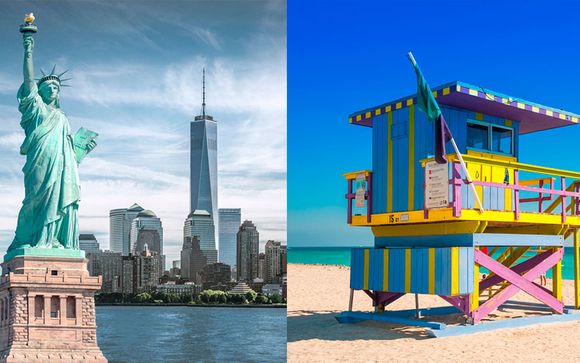 Descubre los contrastes entre los rascacielos y la playa