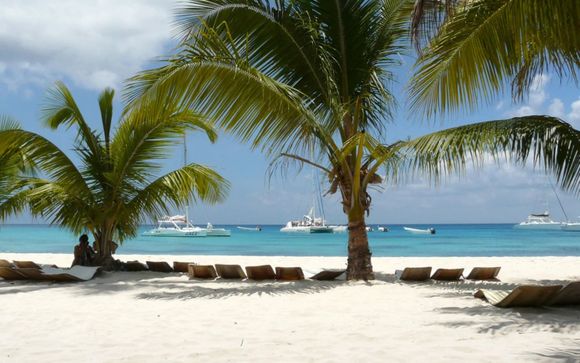 Catamaran vers l'île de Saona