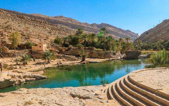 Journée découverte du Wadi Shab (déjeuner inclus, hors boissons) incluse à partir de 8 nuits