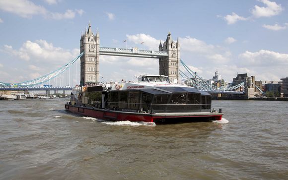 Croisière sur la Tamise – aller simple Westminster/London Eye – Tower (séjour de 3 nuits ou plus)