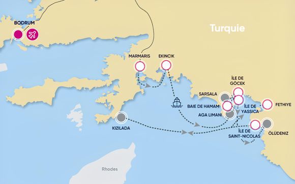Votre croisière en un clin d'œil