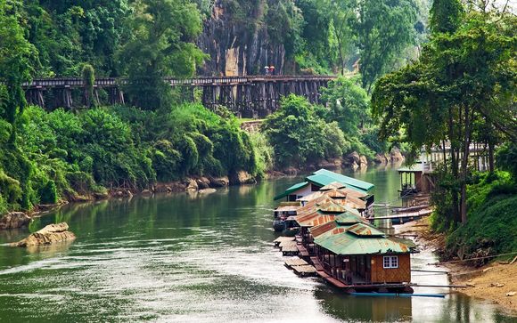 Combiné Bangkok, River Kwai et plage