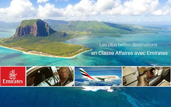 Les plus belles destinations en Classe Affaires avec Emirates