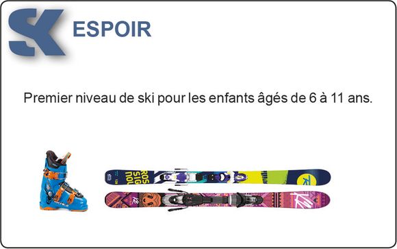 La location de matériel de ski 