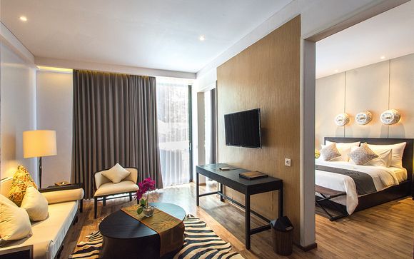 Poussez les portes de l'hôtel Dancing Villas 5* à Nusa Dua