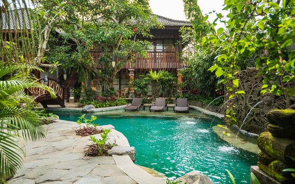 Poussez les portes de l'hôtel Adiwana Monkey Forest 4* à Ubud