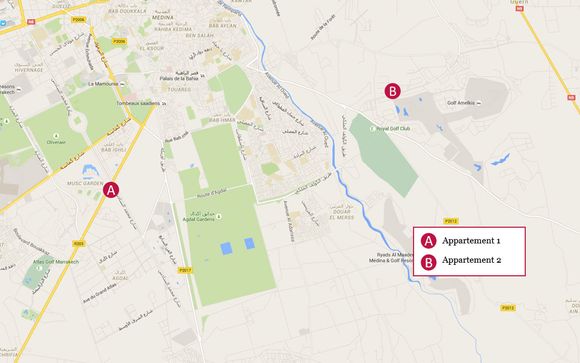 Découvrez la situation géographique des appartements