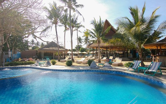 Poussez les portes de l'hôtel Nusa Beach Club Lembongan (selon l'offre choisie)