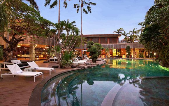 Poussez les portes de l'hôtel Peppers à Seminyak
