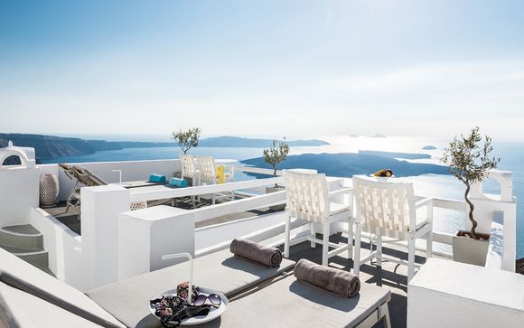 Combiné 4* Klepsydra Urban Suites Athènes et On the Rocks Santorin