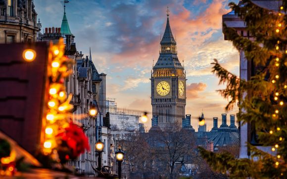Tour panoramico delle luminarie natalizie a Londra