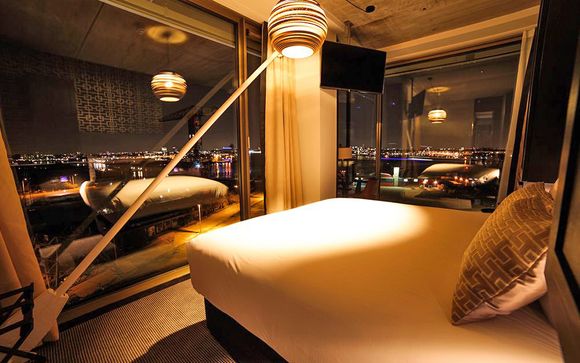 Camere con vista in boutique hotel 4* di design