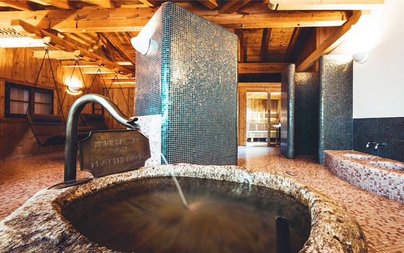 Cucina gourmet in design hotel con spa