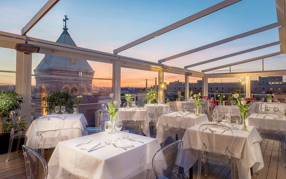 Vacanze Romane in hotel di design con ristorante panoramico