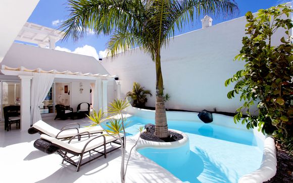 Ville di design con piscina vicino le Dune di Corralejo