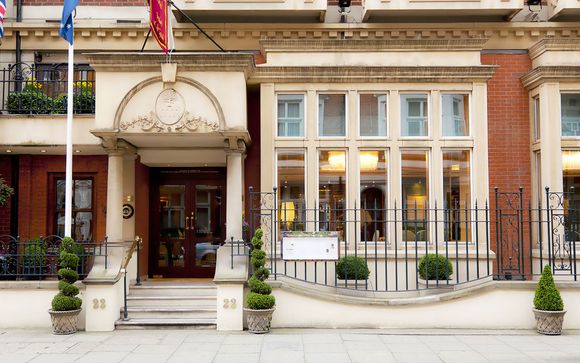 5* in tipico stile British vicino ai grandi magazzini Harrods