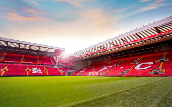 In the heart of Anfield Stadium