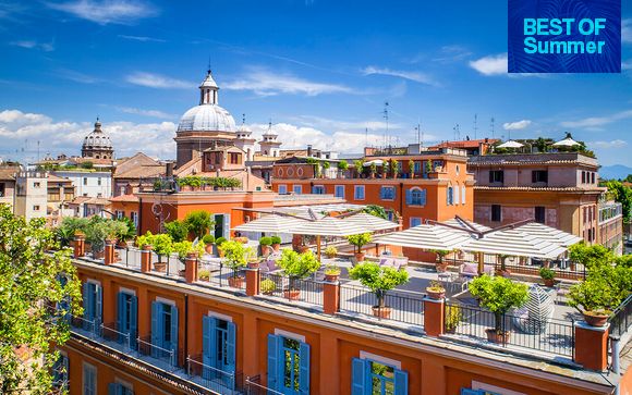 Romantic Escape with St. Peter's Basilica Views