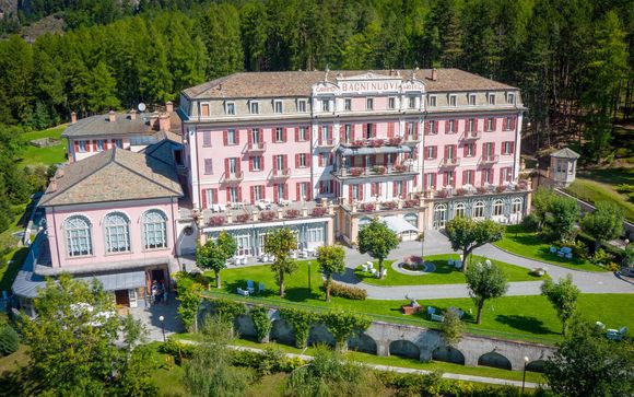 Hotel Art Nouveau con accesso alla Spa e vista sulle Alpi